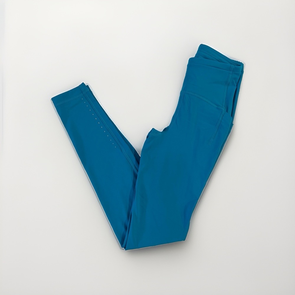 Lululemon Women's Align High Rise Leggings Teal Blue Size Small Yoga Pants